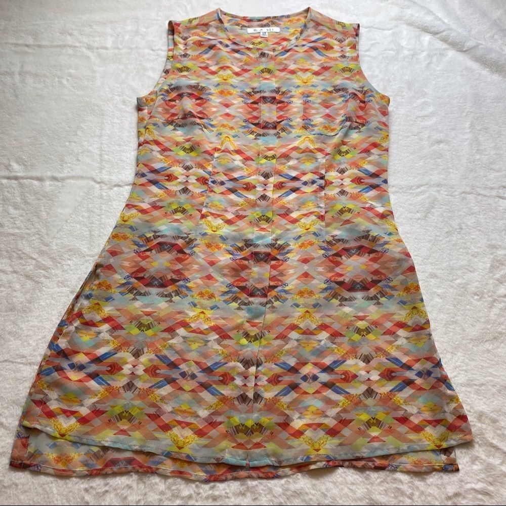 Cabi Avery Tunic Multi-color Size XS